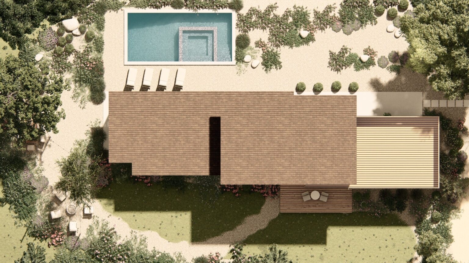 De Luz Lindal home exterior rendering