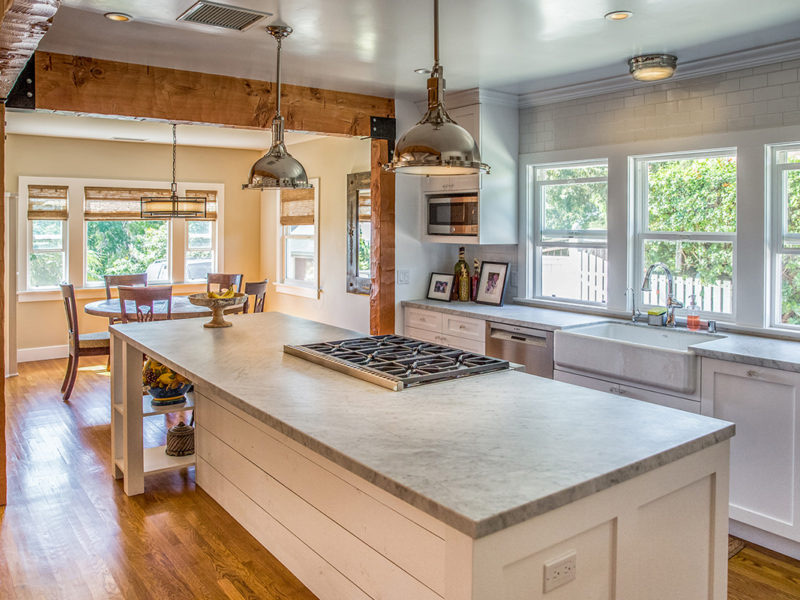 Coastal Bungalow remodel in Carlsbad by Fassino Construction
